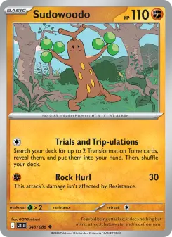 Sudowoodo – Carta Pokémon TCG