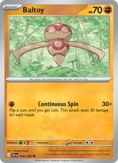 Baltoy – Carta Pokémon TCG