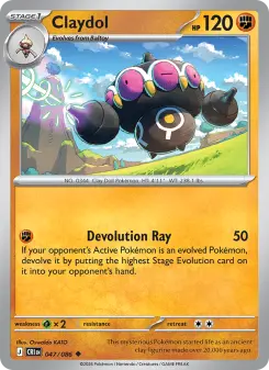 Claydol – Carta Pokémon TCG