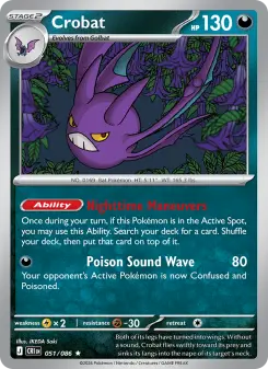 Crobat – Carta Pokémon TCG
