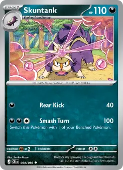 Skuntank – Carta Pokémon TCG