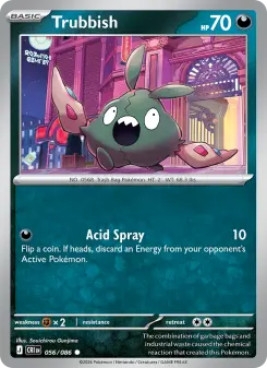 Trubbish – Carta Pokémon TCG