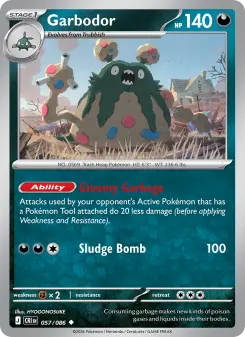 Garbodor – Carta Pokémon TCG