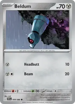 Beldum – Carta Pokémon TCG