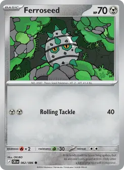 Ferroseed – Carta Pokémon TCG
