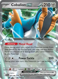 Cobalion ex – Carta Pokémon TCG