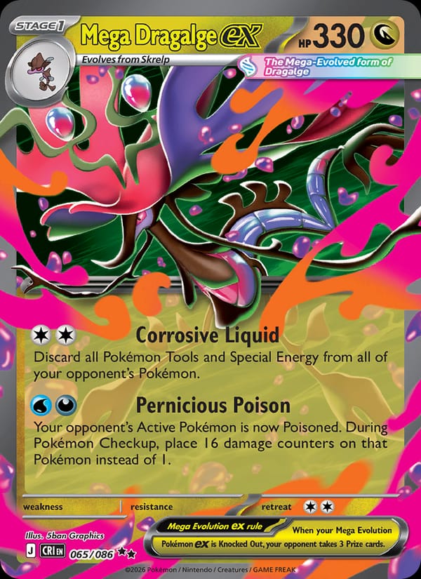 Mega Dragalge ex 065/086