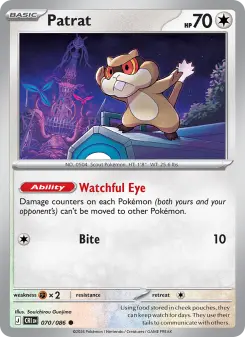 Patrat – Carta Pokémon TCG