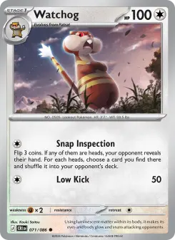 Watchog – Carta Pokémon TCG