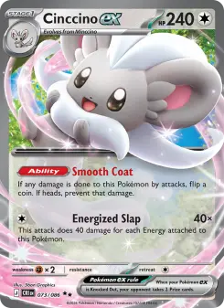Cinccino ex – Carta Pokémon TCG