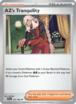 AZ's Tranquility – Carta Pokémon TCG