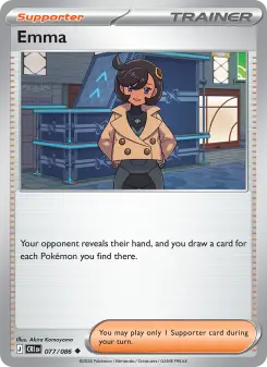 Emma – Carta Pokémon TCG