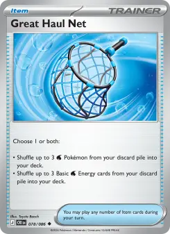 Great Haul Net – Carta Pokémon TCG
