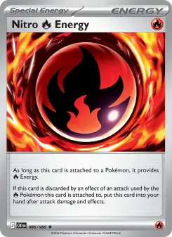 Nitro Fire Energy – Carta Pokémon TCG