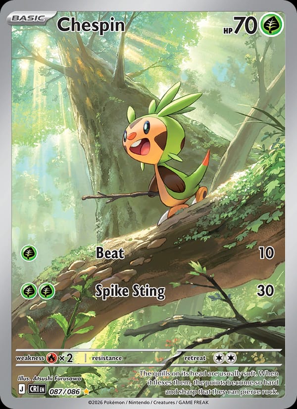Chespin 087/086