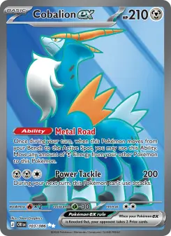Cobalion ex – Carta Pokémon TCG