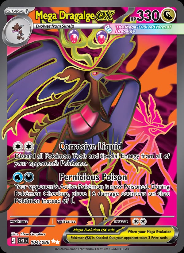 Mega Dragalge ex 104/086