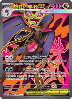 Mega Dragalge ex – Carta Pokémon TCG