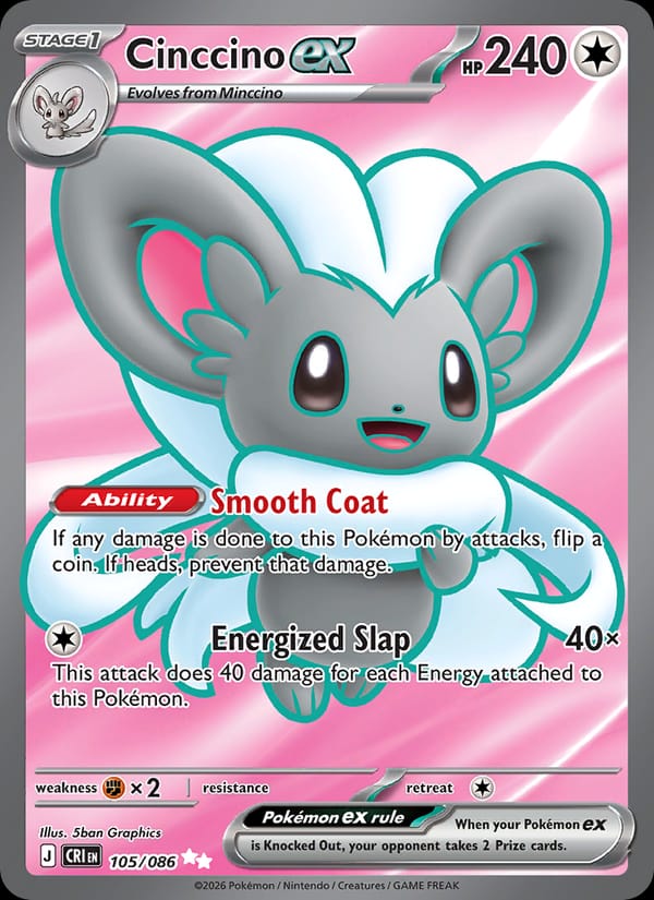 Cinccino ex 105/086