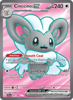 Cinccino ex – Carta Pokémon TCG