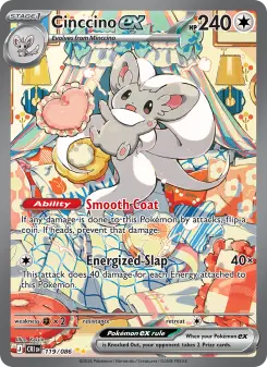 Cinccino ex – Carta Pokémon TCG