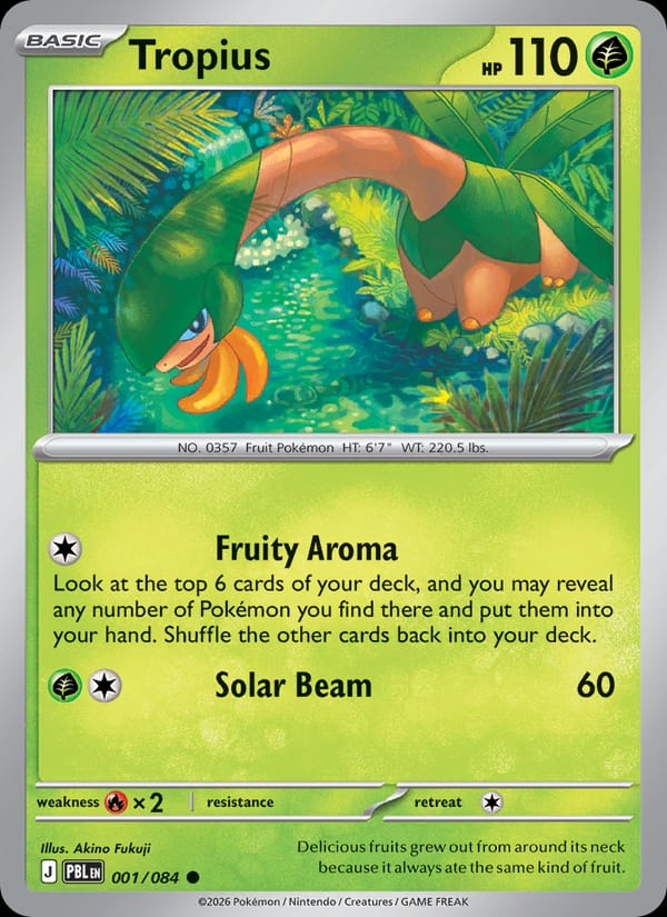 Tropius 001/084