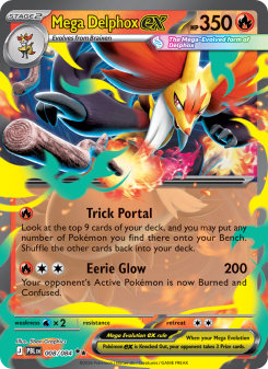 Carta Mega Delphox ex