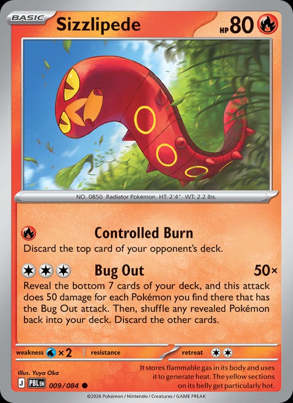 Sizzlipede 009/084