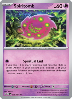 Carta Spiritomb