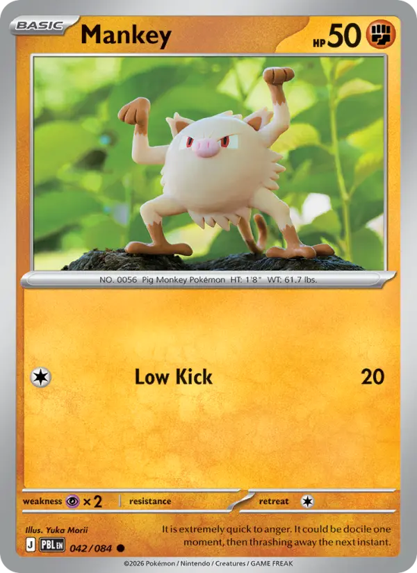 Mankey 42/84