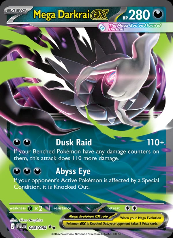 Mega Darkrai ex 048/084