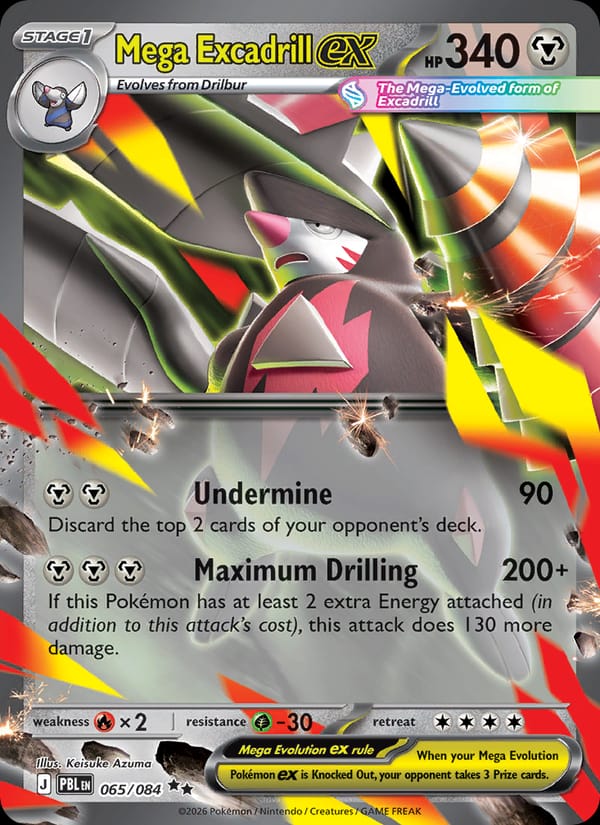 Mega Excadrill ex 065/084