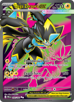 Carta Mega Zeraora ex