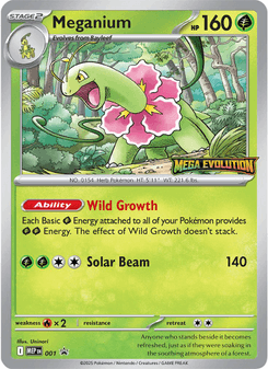 Meganium mep-001 card image