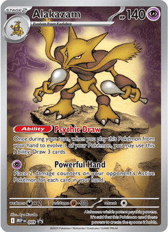 Alakazam, MEP Black Star Promos card 009
