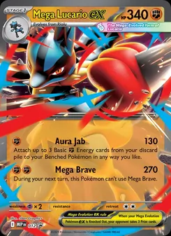 Mega Lucario ex #012