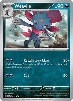 Weavile #021