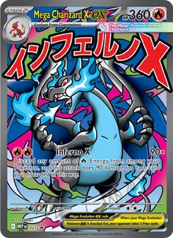 Mega Charizard X ex #023