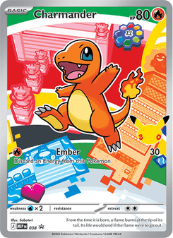 Charmander, MEP Black Star Promos card 038