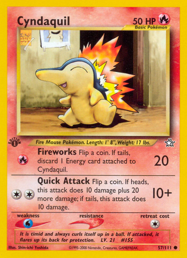 Cyndaquil card photo