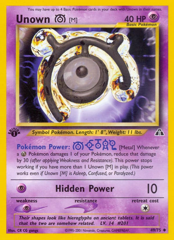 Unown [M] 049/075