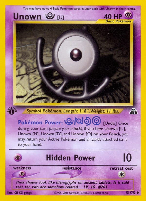 Unown [U] 051/075