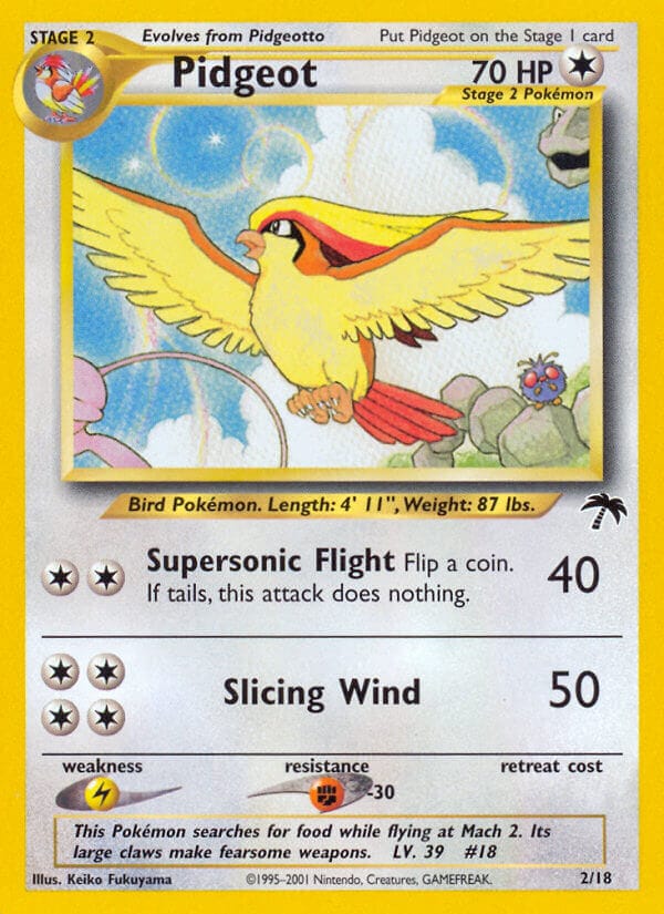 Pidgeot 002/018