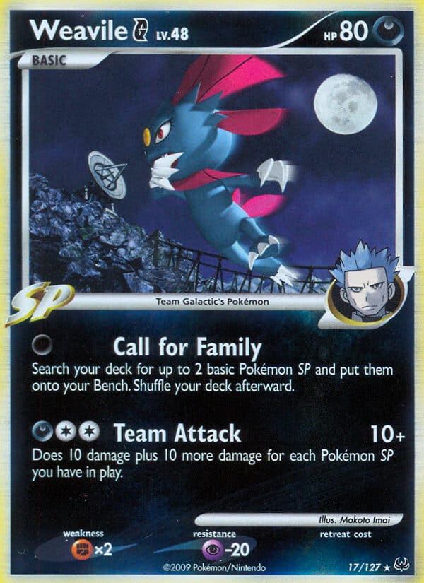 Weavile G 017/127