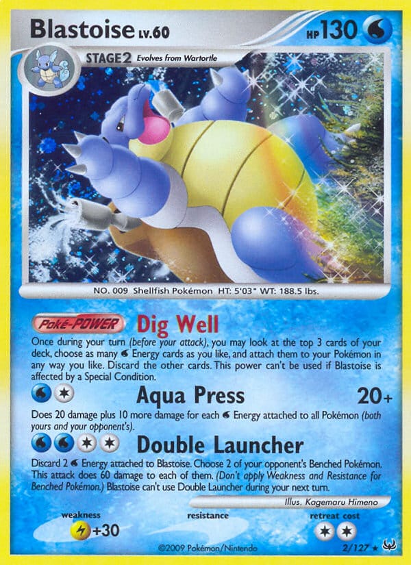 Blastoise 002/127