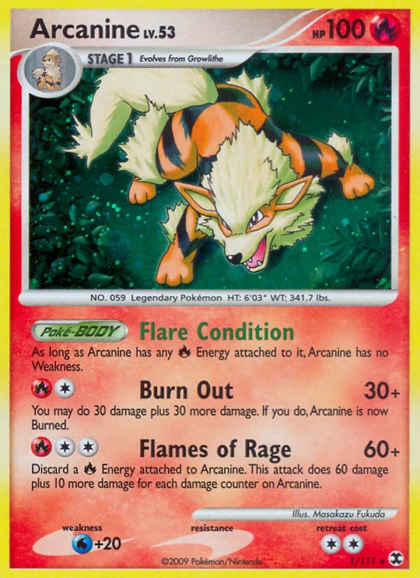 Arcanine 001/111