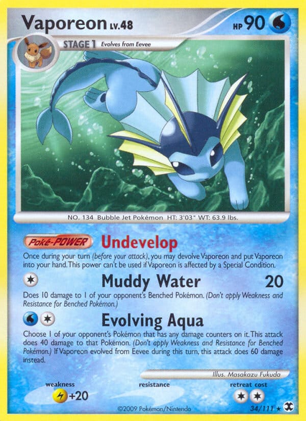 Vaporeon 034/111