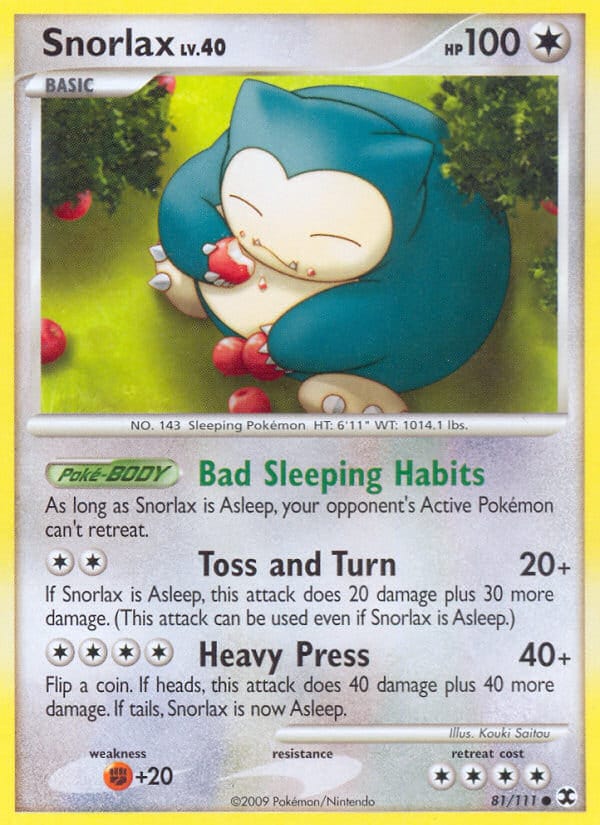 Snorlax 081/111