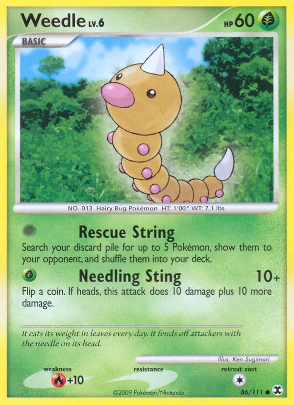 Weedle 086/111
