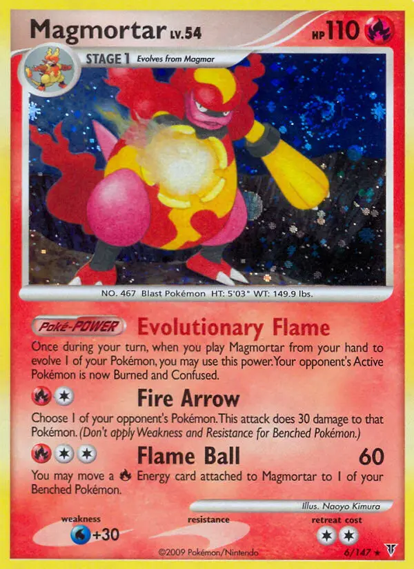 Magmortar - Pokémon #467 - Pokestats.gg